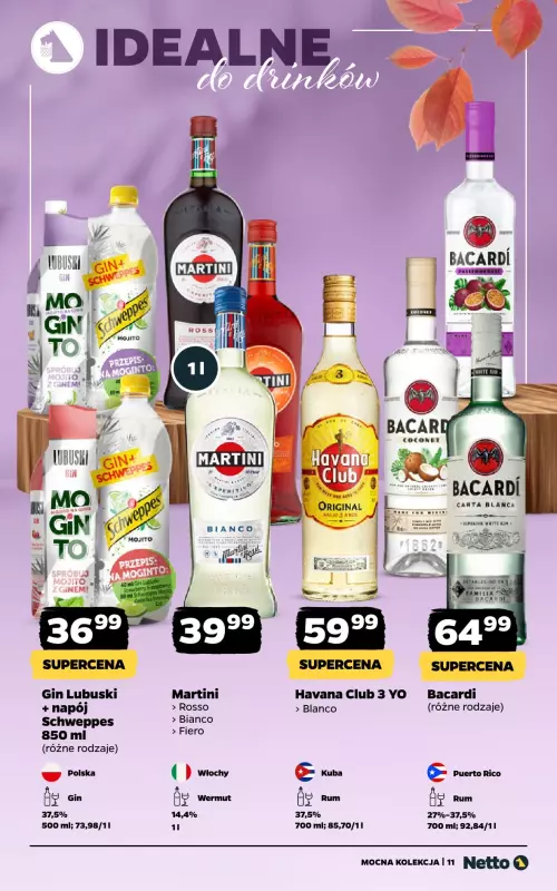 Netto - gazetka promocyjna Mocna Kolekcja od poniedziałku 01.09 do niedzieli 14.09 - strona 11