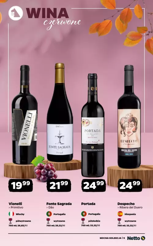 Netto - gazetka promocyjna Mocna Kolekcja od poniedziałku 01.09 do niedzieli 14.09 - strona 9