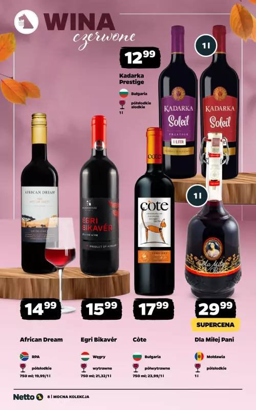 Netto - gazetka promocyjna Mocna Kolekcja od poniedziałku 01.09 do niedzieli 14.09 - strona 8
