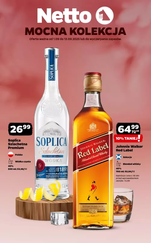 Netto - gazetka promocyjna Mocna Kolekcja od poniedziałku 01.09 do niedzieli 14.09