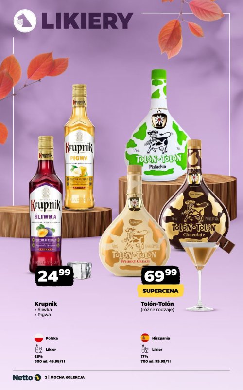 Netto - gazetka promocyjna Mocna Kolekcja – Alkohole mocne od poniedziałku 01.09 do niedzieli 14.09 - strona 2