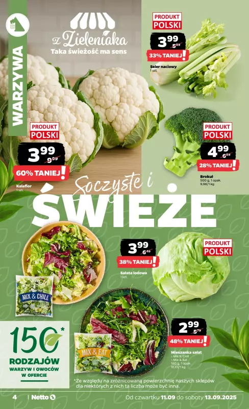 Netto - gazetka promocyjna Gazetka Spożywcza od czwartku 11.09 do soboty 13.09 - strona 4
