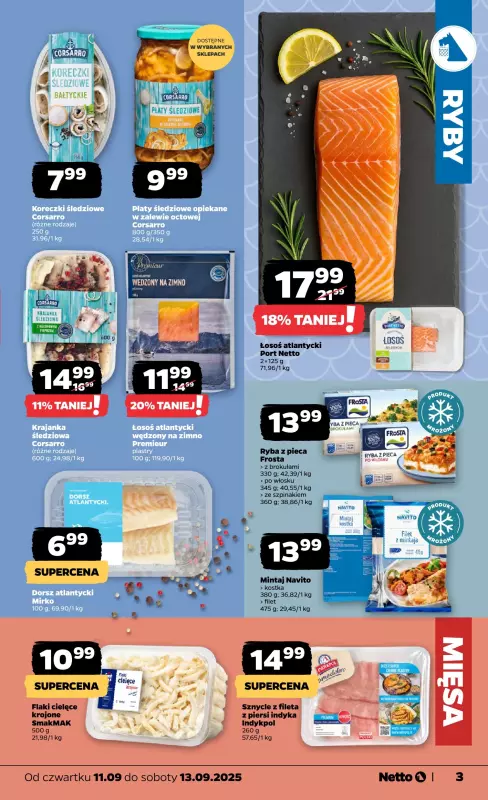 Netto - gazetka promocyjna Gazetka Spożywcza od czwartku 11.09 do soboty 13.09 - strona 3