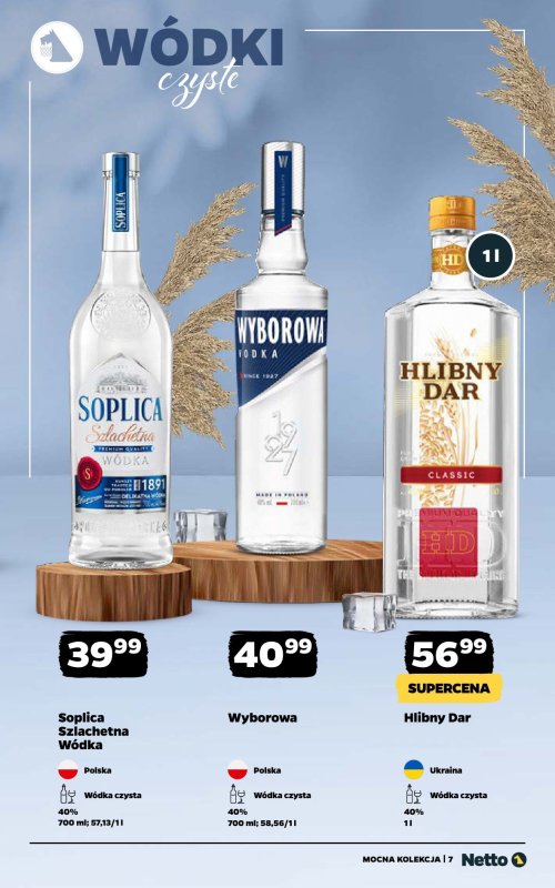 Netto - gazetka promocyjna Mocna Kolekcja - Alkohole mocne od poniedziałku 15.09 do niedzieli 28.09 - strona 7