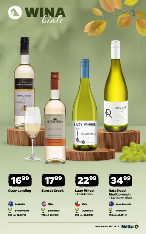 Netto - gazetka promocyjna Mocna Kolekcja - Wina od poniedziałku 15.09 do niedzieli 28.09 - strona 7