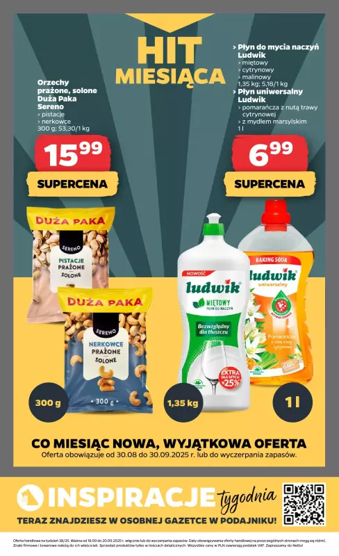Netto - gazetka promocyjna Gazetka Spożywcza od czwartku 18.09 do soboty 20.09 - strona 16