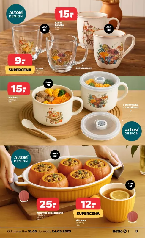 Netto - gazetka promocyjna Gazetka Non Food   - strona 3