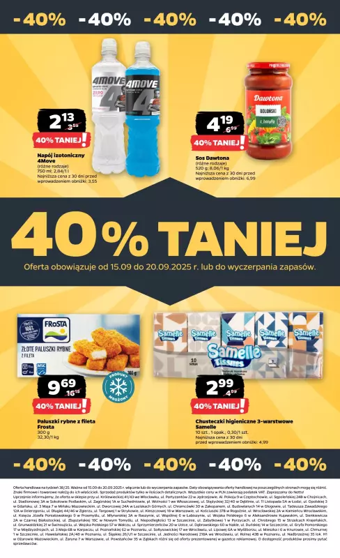 Netto - gazetka promocyjna Gazetka Spożywcza od poniedziałku 15.09 do soboty 20.09 - strona 29