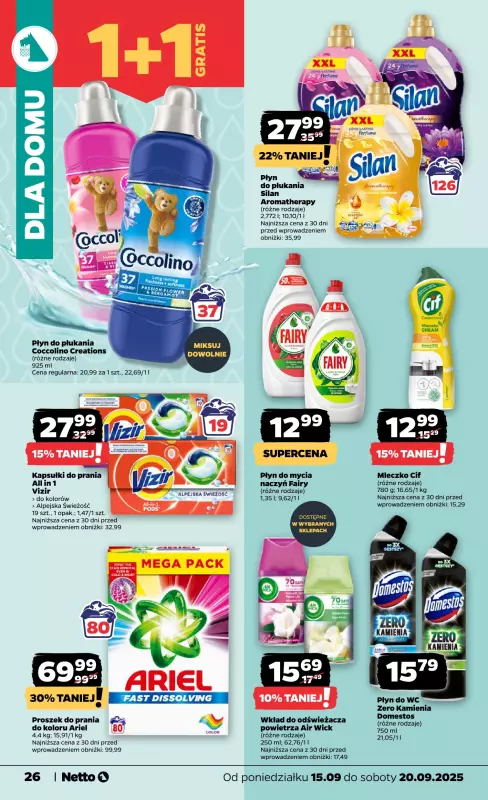Netto - gazetka promocyjna Gazetka Spożywcza od poniedziałku 15.09 do soboty 20.09 - strona 26