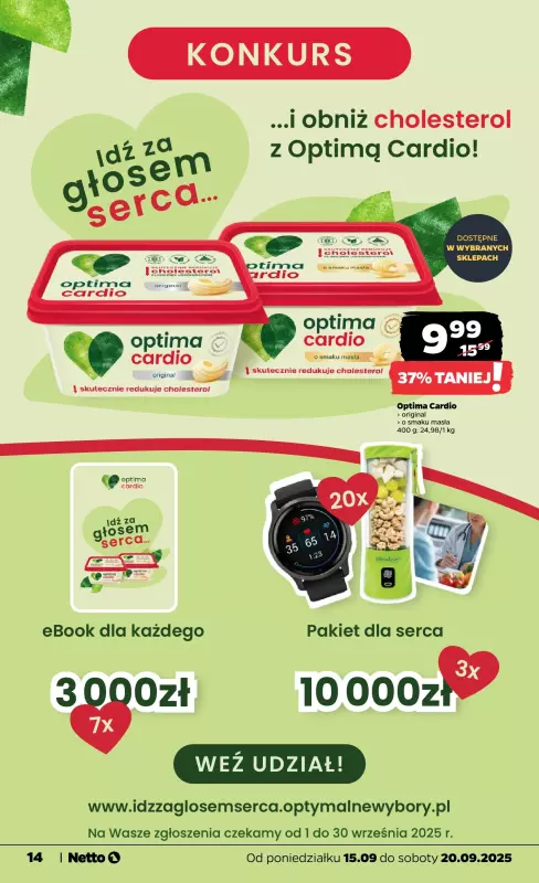 Netto - gazetka promocyjna Gazetka Spożywcza od poniedziałku 15.09 do soboty 20.09 - strona 14