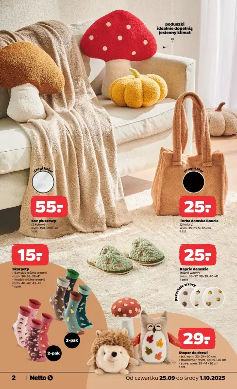 Netto - gazetka promocyjna Gazetka Non Food od czwartku 25.09 do środy 01.10 - strona 2