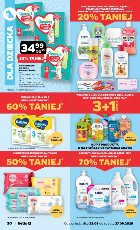 Netto - gazetka promocyjna Gazetka Spożywcza od poniedziałku 22.09 do soboty 27.09 - strona 30