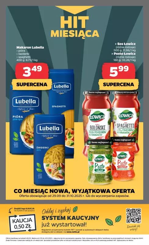 Netto - gazetka promocyjna Gazetka Spożywcza od czwartku 02.10 do soboty 04.10 - strona 18