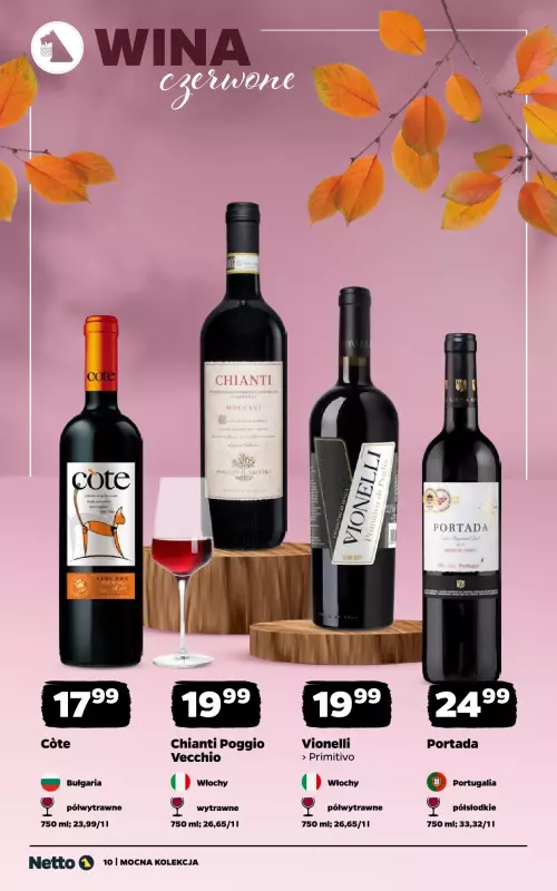 Netto - gazetka promocyjna Mocna Kolekcja - Wina  do soboty 11.10 - strona 10