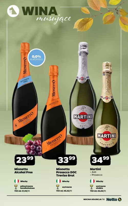 Netto - gazetka promocyjna Mocna Kolekcja - Wina  do soboty 11.10 - strona 5