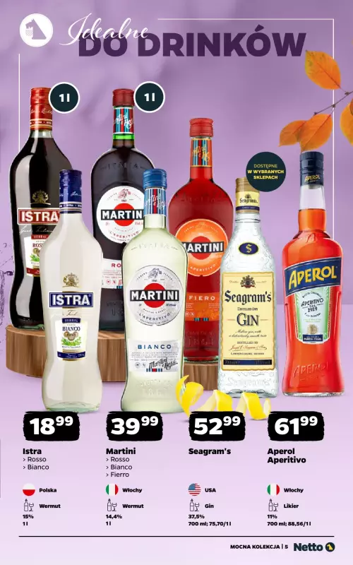 Netto - gazetka promocyjna Mocna Kolekcja - Alkohole Mocne od środy 01.10 do soboty 11.10 - strona 5