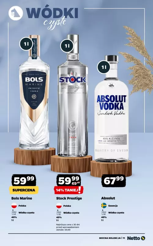 Netto - gazetka promocyjna Mocna Kolekcja - Alkohole Mocne od środy 01.10 do soboty 11.10 - strona 11