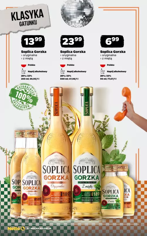 Netto - gazetka promocyjna Mocna Kolekcja - Alkohole Mocne  do soboty 11.10 - strona 8