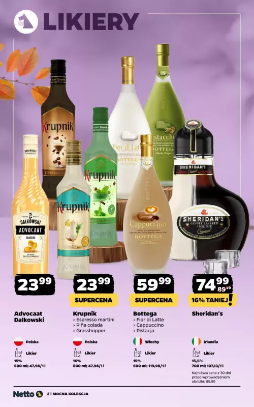 Netto - gazetka promocyjna Mocna Kolekcja - Alkohole Mocne od środy 01.10 do soboty 11.10 - strona 2