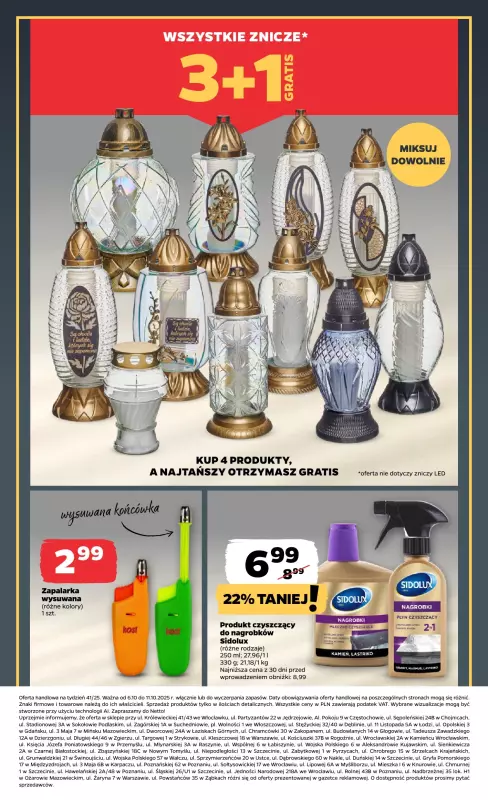 Netto - gazetka promocyjna Gazetka Non Food od poniedziałku 06.10 do soboty 11.10 - strona 4