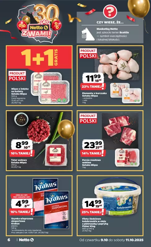 Netto - gazetka promocyjna Gazetka Spożywcza od czwartku 09.10 do soboty 11.10 - strona 6