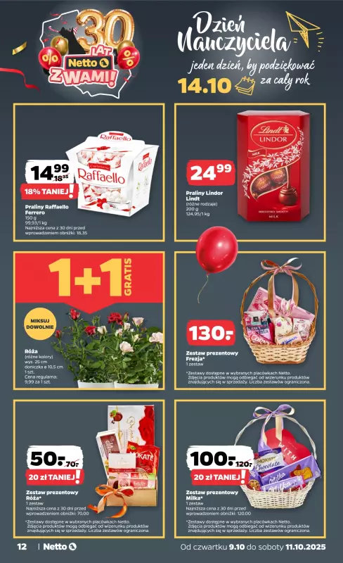Netto - gazetka promocyjna Gazetka Spożywcza od czwartku 09.10 do soboty 11.10 - strona 12