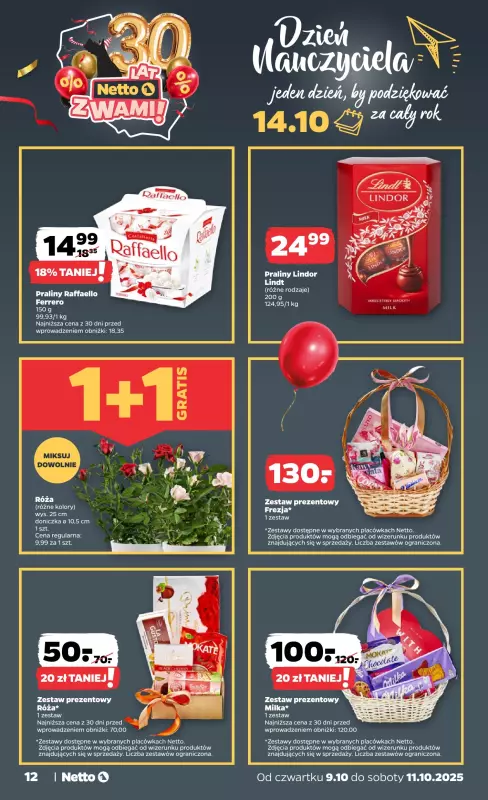 Netto - gazetka promocyjna Gazetka Spożywcza od czwartku 09.10 do soboty 11.10 - strona 12