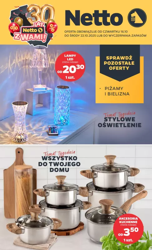 Netto - gazetka promocyjna Gazetka Non Food  