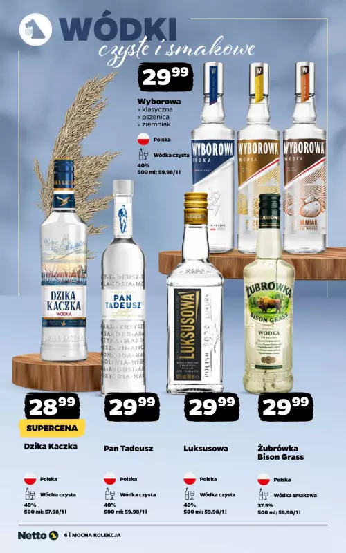 Netto - gazetka promocyjna Mocna Kolekcja - Alkohole Mocne od środy 15.10 do soboty 25.10 - strona 6