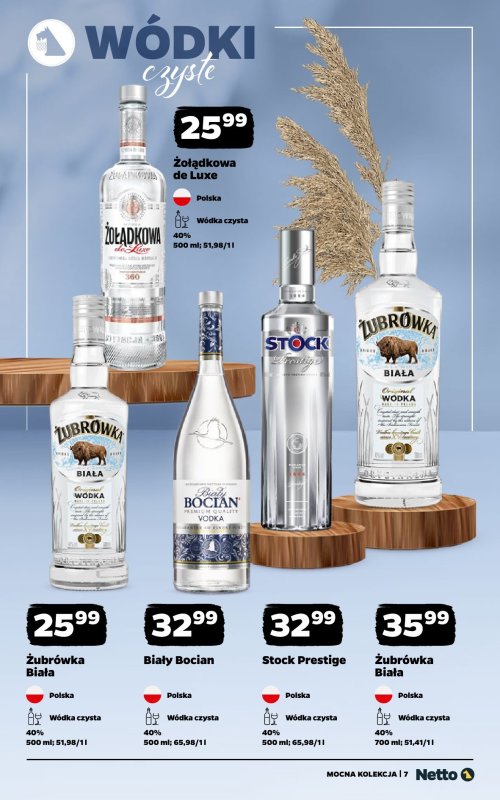 Netto - gazetka promocyjna Mocna Kolekcja - Alkohole Mocne od środy 15.10 do soboty 25.10 - strona 7