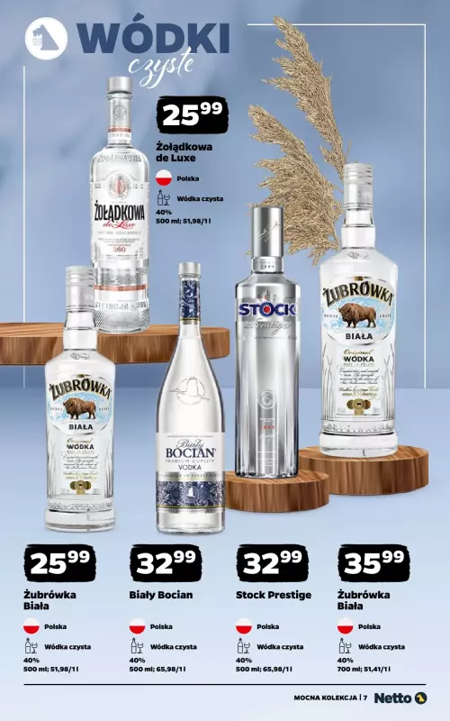 Netto - gazetka promocyjna Mocna Kolekcja - Alkohole Mocne od środy 15.10 do soboty 25.10 - strona 7