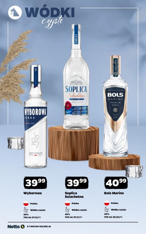 Netto - gazetka promocyjna Mocna Kolekcja - Alkohole Mocne od środy 15.10 do soboty 25.10 - strona 8