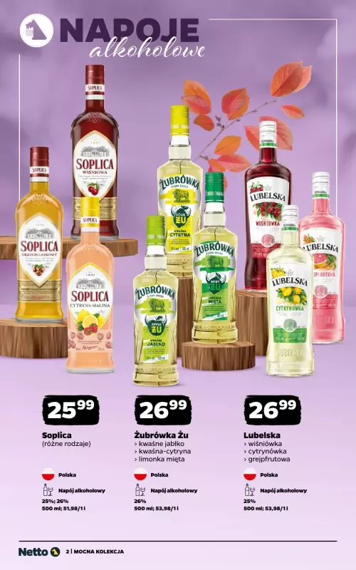 Netto - gazetka promocyjna Mocna Kolekcja - Alkohole Mocne   - strona 2