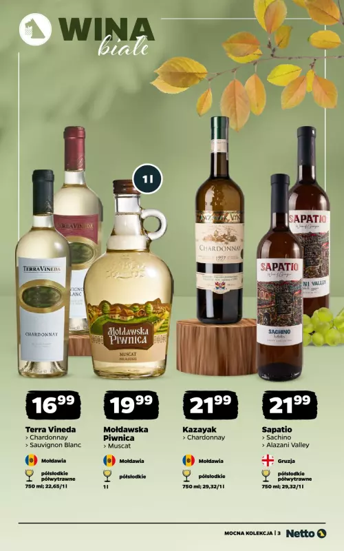 Netto - gazetka promocyjna Mocna Kolekcja - Wina   - strona 3