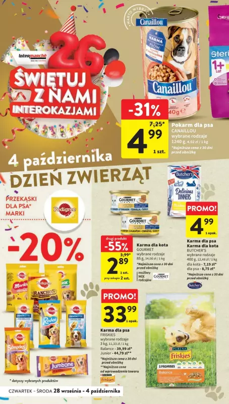 Intermarche - gazetka promocyjna Gazetka od czwartku 28.09 do środy 04.10 - strona 40