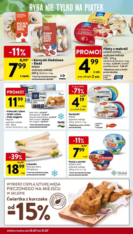 Intermarche - gazetka promocyjna Gazetka od czwartku 25.07 do środy 31.07 - strona 14