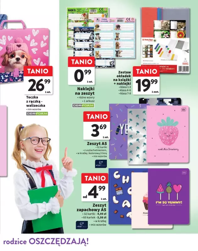 Intermarche - gazetka promocyjna Szkolna wyprawka w interniskich cenach! od czwartku 25.07 do poniedziałku 12.08 - strona 3