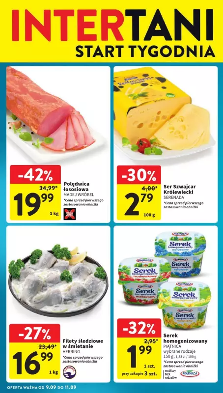 Intermarche - gazetka promocyjna Gazetka od czwartku 05.09 do środy 11.09 - strona 42