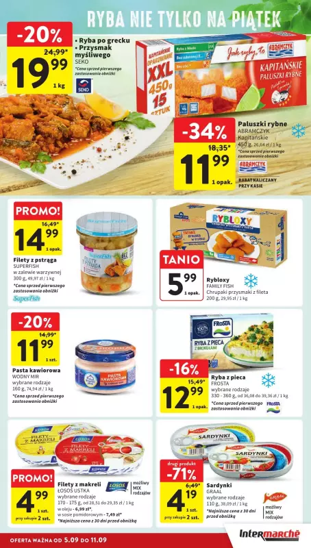 Intermarche - gazetka promocyjna Gazetka od czwartku 05.09 do środy 11.09 - strona 19