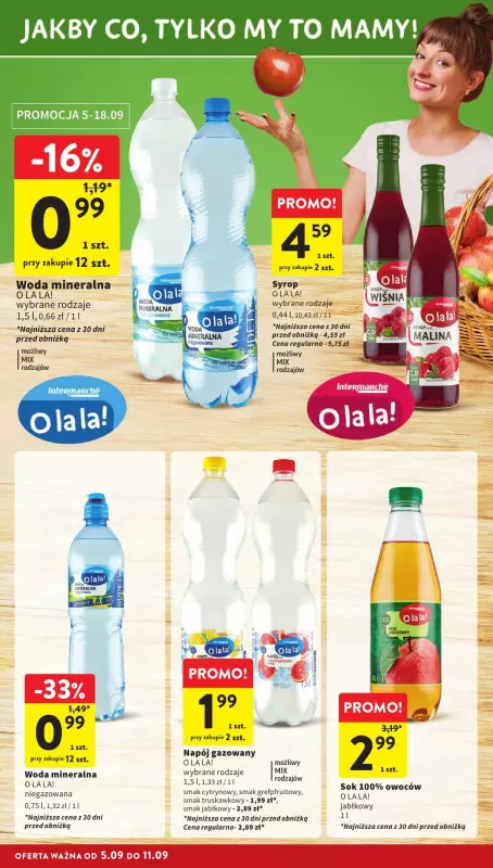 Intermarche - gazetka promocyjna Gazetka od czwartku 05.09 do środy 11.09 - strona 10