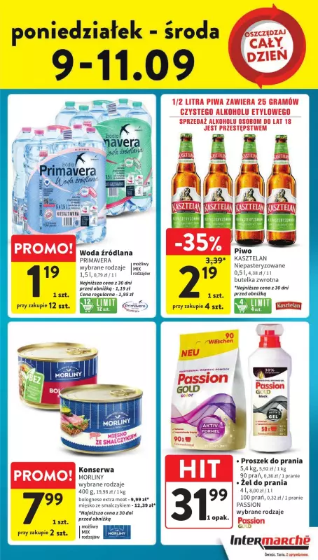 Intermarche - gazetka promocyjna Gazetka od czwartku 05.09 do środy 11.09 - strona 43