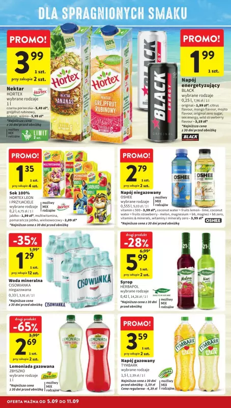 Intermarche - gazetka promocyjna Gazetka od czwartku 05.09 do środy 11.09 - strona 36