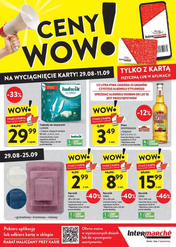 Intermarche - gazetka promocyjna CENY WOW! od czwartku 29.08 do środy 11.09 - strona 2