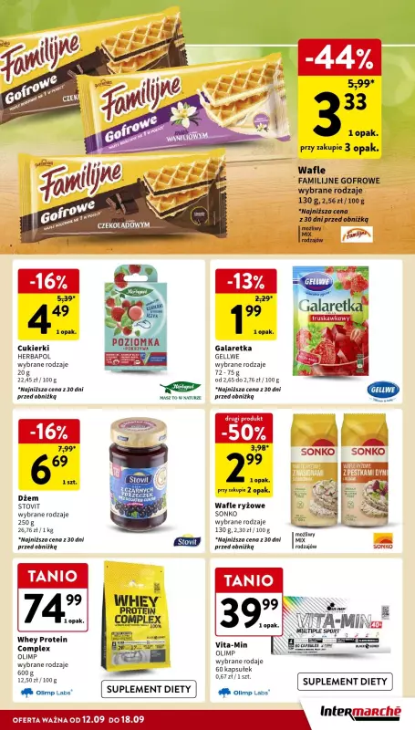 Intermarche - gazetka promocyjna Gazetka od czwartku 12.09 do środy 18.09 - strona 29