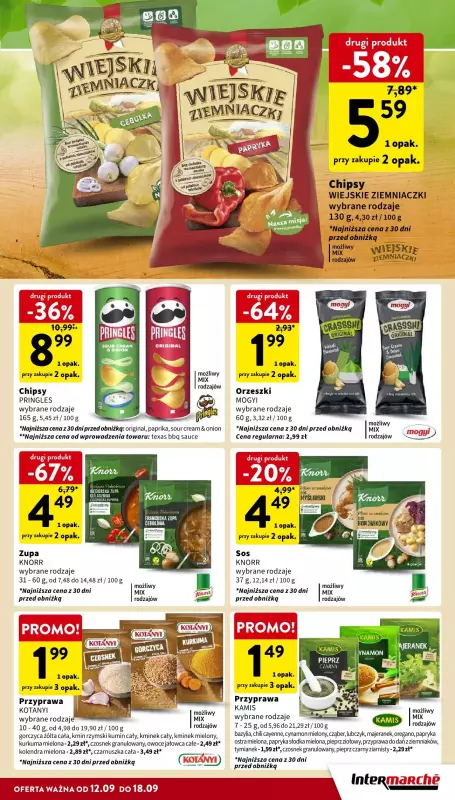 Intermarche - gazetka promocyjna Gazetka od czwartku 12.09 do środy 18.09 - strona 33