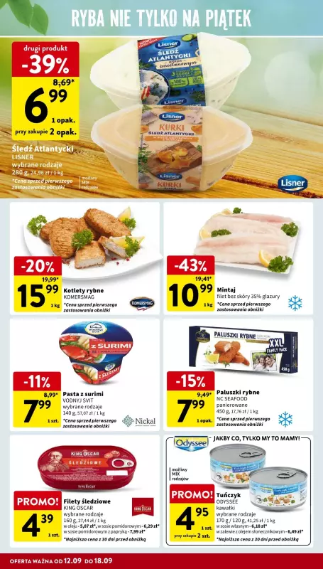 Intermarche - gazetka promocyjna Gazetka od czwartku 12.09 do środy 18.09 - strona 22