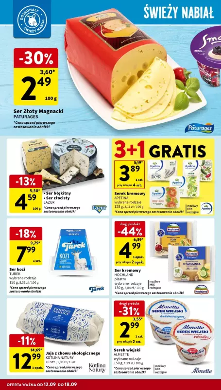 Intermarche - gazetka promocyjna Gazetka od czwartku 12.09 do środy 18.09 - strona 24