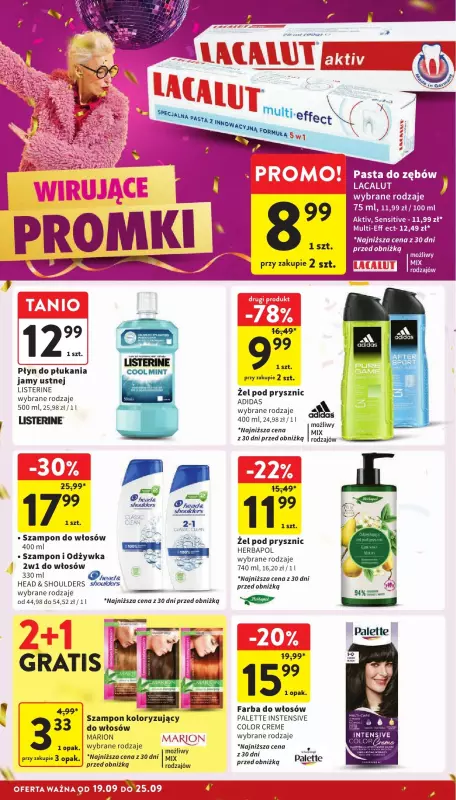 Intermarche - gazetka promocyjna Gazetka od czwartku 19.09 do środy 25.09 - strona 34