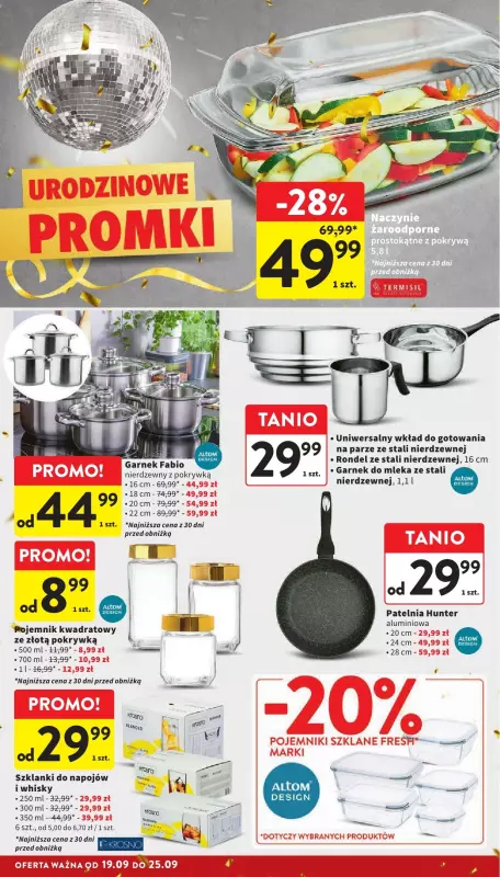 Intermarche - gazetka promocyjna Gazetka od czwartku 19.09 do środy 25.09 - strona 36