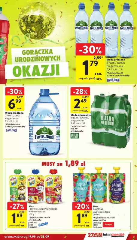 Intermarche - gazetka promocyjna Gazetka od czwartku 19.09 do środy 25.09 - strona 31